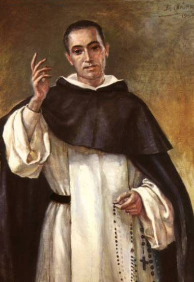 Retrato histórico de San Francisco Coll, fundador de las Hermanas Dominicas de la Anunciata