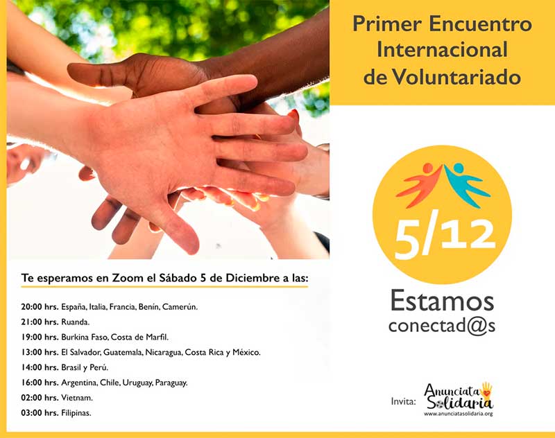 Estamos Conectad@s, Primer Encuentro Internacional de Voluntariado FASOL